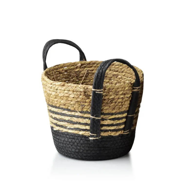 BALI KOSZ L 24x24xH 21cm BOHO - Ostatnia szansa