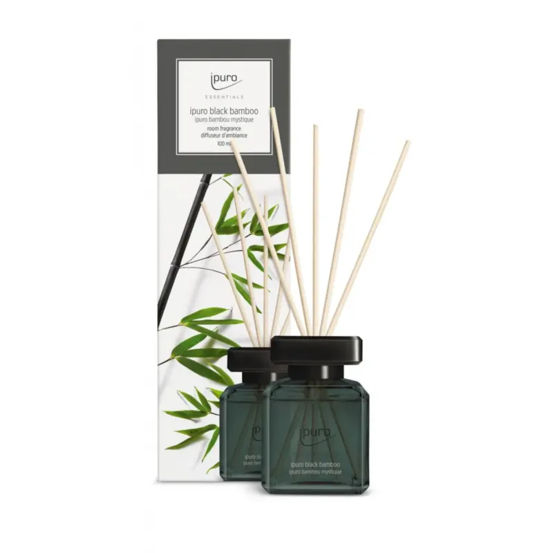 Wyjątkowa oferta Dyfuzor zapachowy ipuro ESSENTIALS, Black Bamboo, 100 ml -
