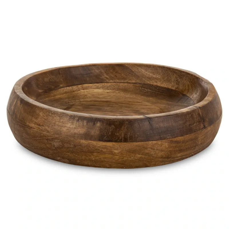 Misa dekoracyjna drewniana 6,5x26x26 cm DEKOR-4 płaska - Niska cena