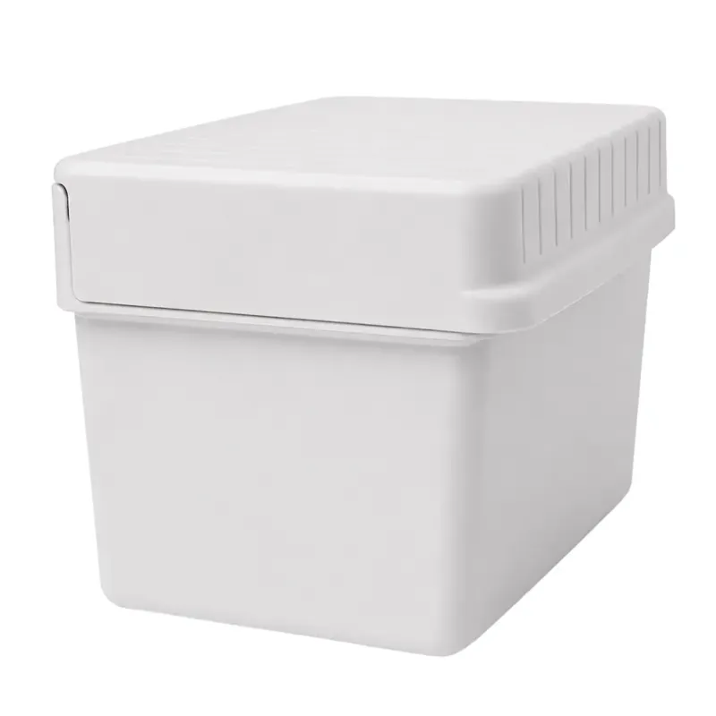 Bezpieczne zakupy POJEMNIK PLASTIKOWY Z UCHWYTEM UNIBOX Z POKRYWKĄ NA AKCESORIA OBIERKI -