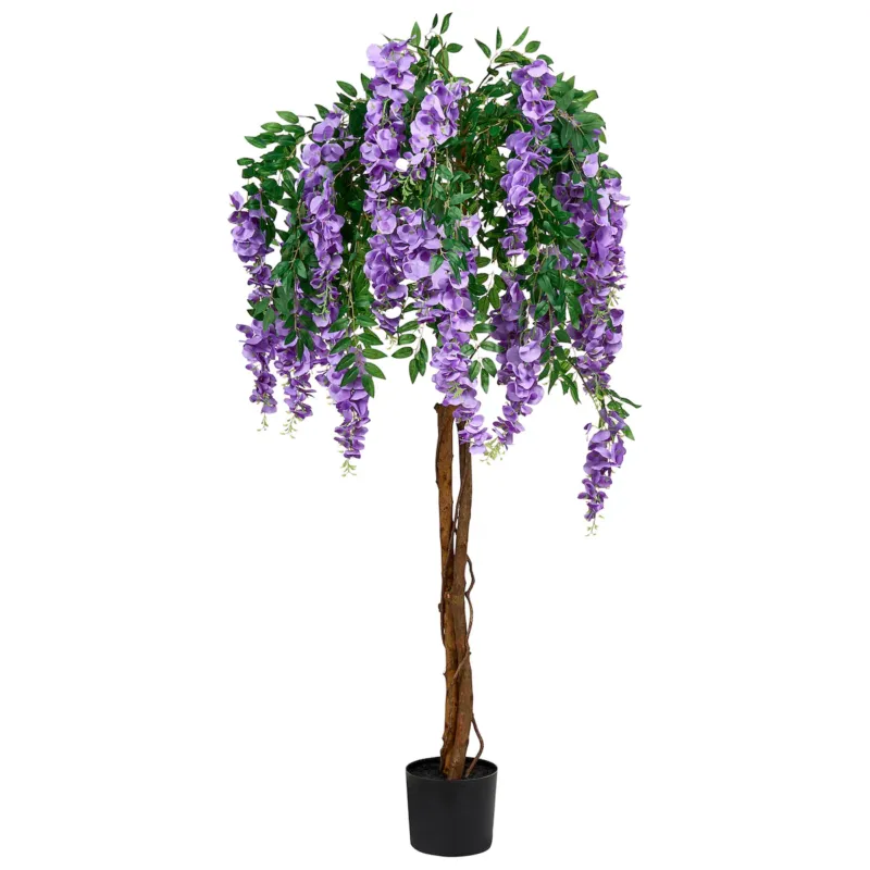 Bezpieczne zakupy Sztuczna roślina WISTERIA TREE 150 cm Zielony -