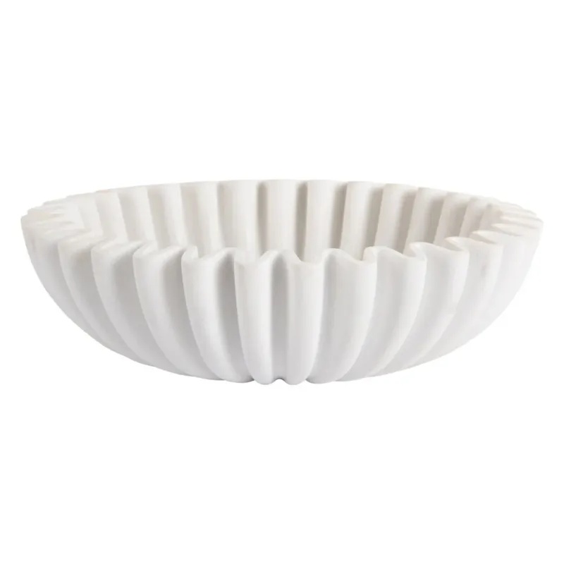 Misa dekoracyjna Ø 30x6,5 cm ONDULINA biała - Oferta