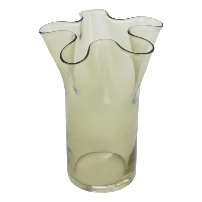 Wazon dekoracyjny, szklany, Ø 17 cm x 23,5 cm - Promocja