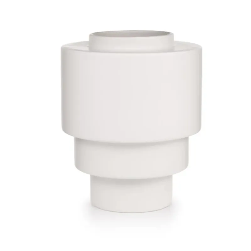 Wybór klientów Wazon ceramiczny biały 19,5 cm AKKA Markslojd – elegancka dekoracja do salonu i wnętrz -