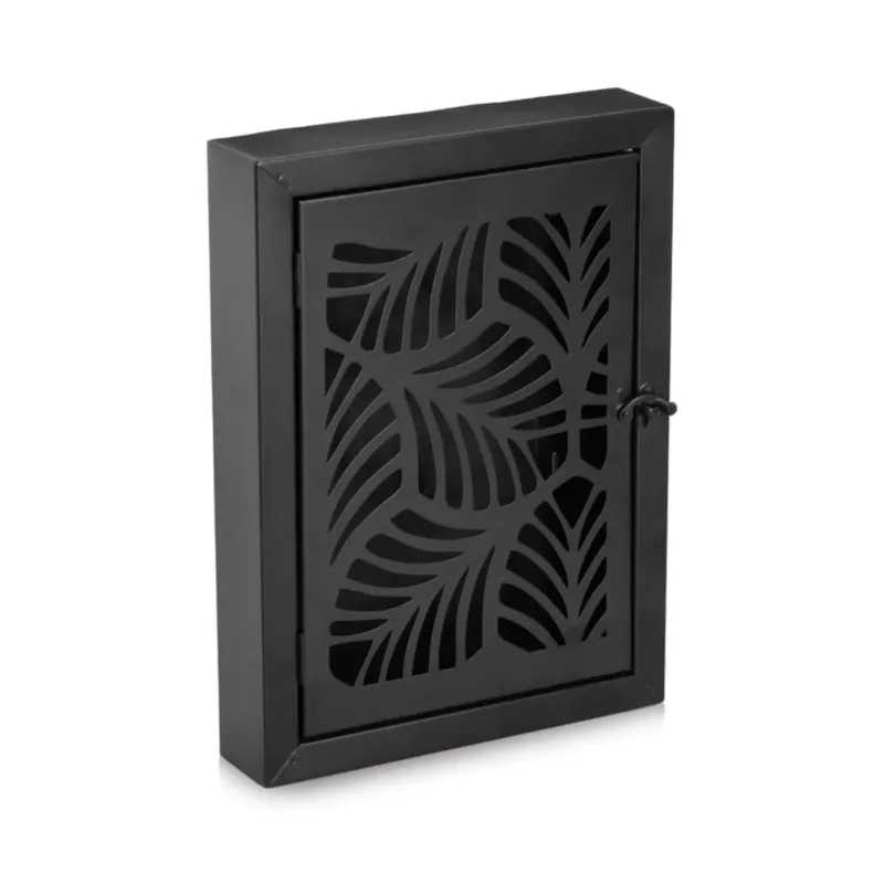 Metalowa skrzynka na klucze LEAVES, 30 x 22 x 5 cm - Oferta czasowa
