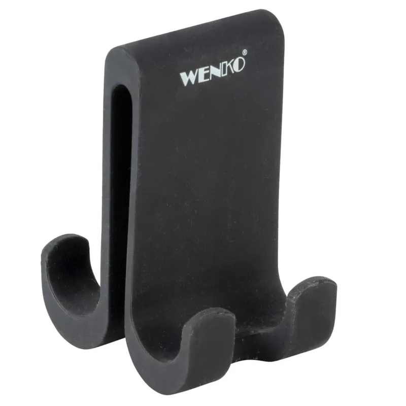 Ograniczona ilość Podwójny silikonowy haczyk na kabinę prysznicową VERNA DUO, WENKO -