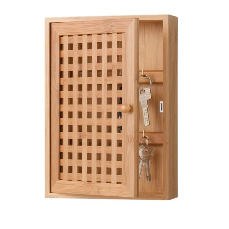 Oferta limitowana Wieszak na klucze - szafka bambusowa, ZELLER -