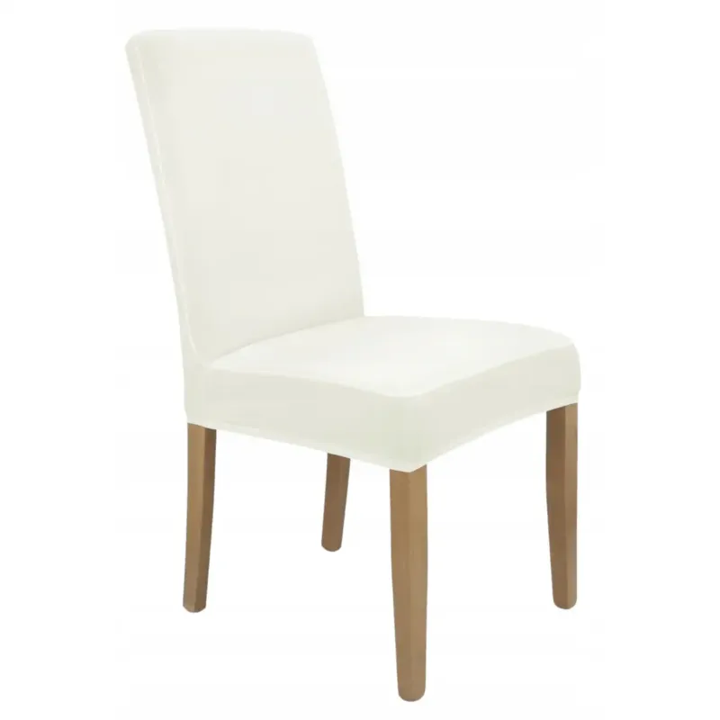 POKROWIEC NA KRZESŁO ECRU ELASTYCZNY [21CL] - Oferta limitowana
