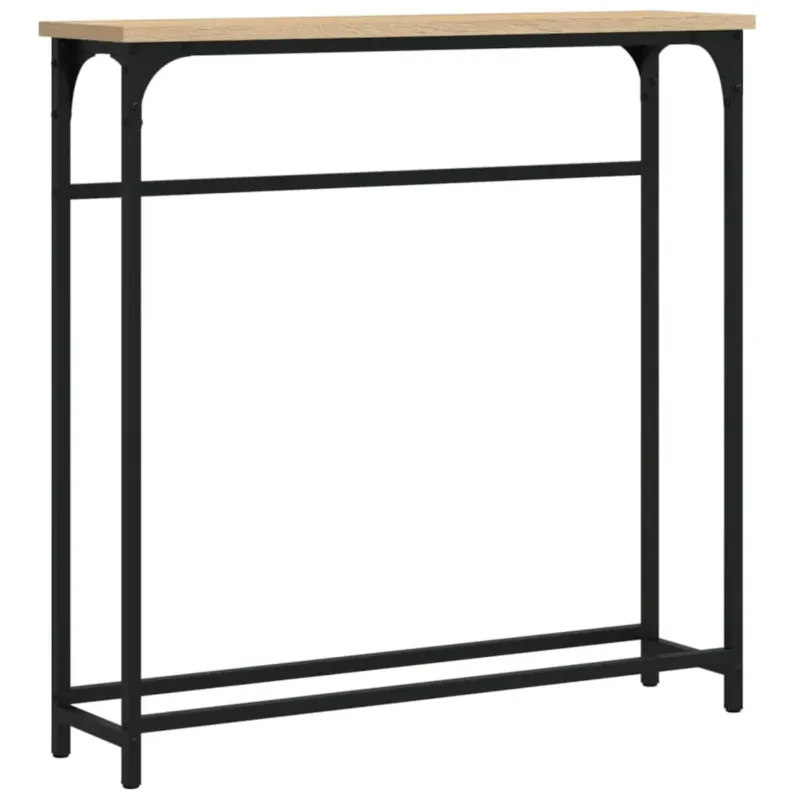 Promocja vidaXL Stolik konsolowy Sonoma Oak 75x19,5x75 cm Drewno konstrukcyjne -