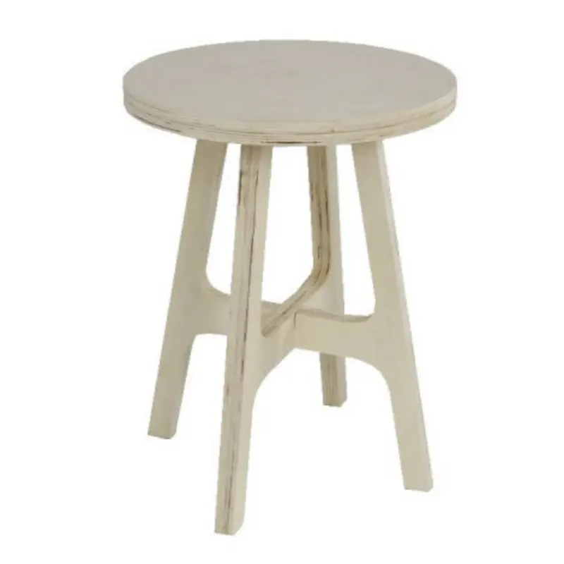 Ostatnia szansa Taboret drewniany Simplicity, Ø 38 cm -