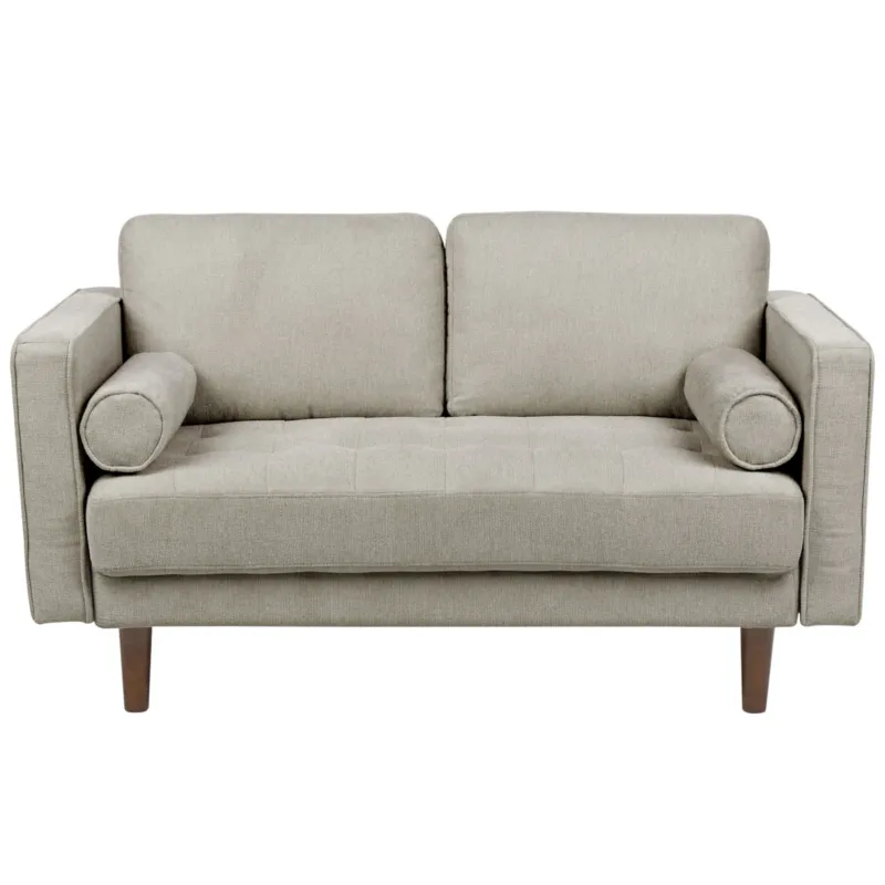 Promocja Sofa NURMO Beżowoszary dla 2 osób -