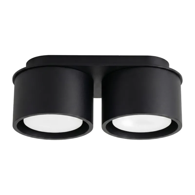 Nowy Plafon MODO 2 czarny Gx53 -