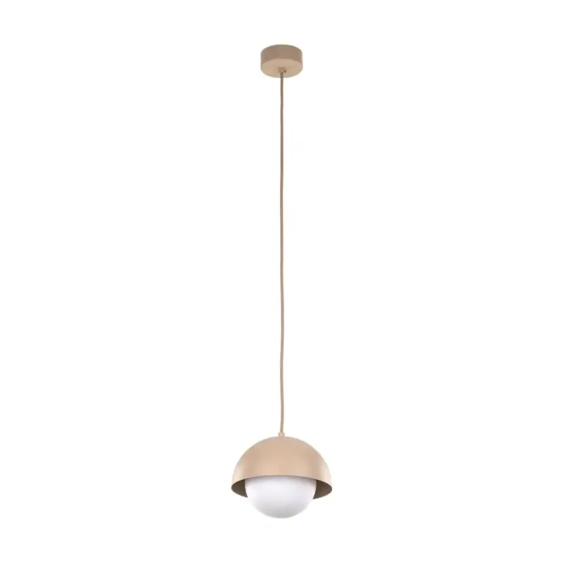 Lampa wisząca TK Lighting BONO SABIA 10644 beżowa G9 LED regulowana wysokość do salonu i jadalni - Dostępne od ręki