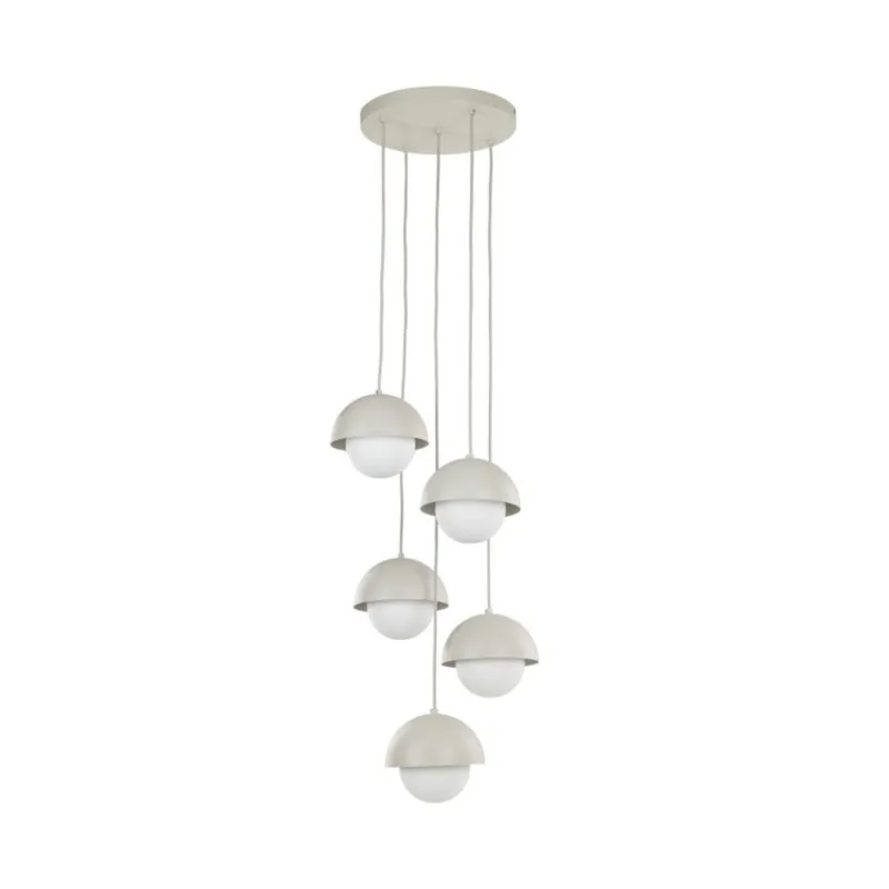 Lampa wisząca BONO BEIGE 10214 TK Lighting beżowo-biała 5xG9 regulowana do salonu i jadalni - Obniżka ceny