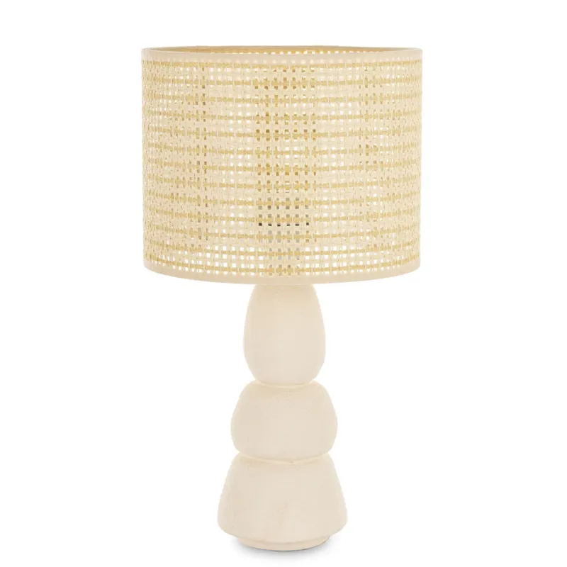 Hit cenowy Lampa stołowa ceramiczna 43x23x23 cm PULUPULI-3 -