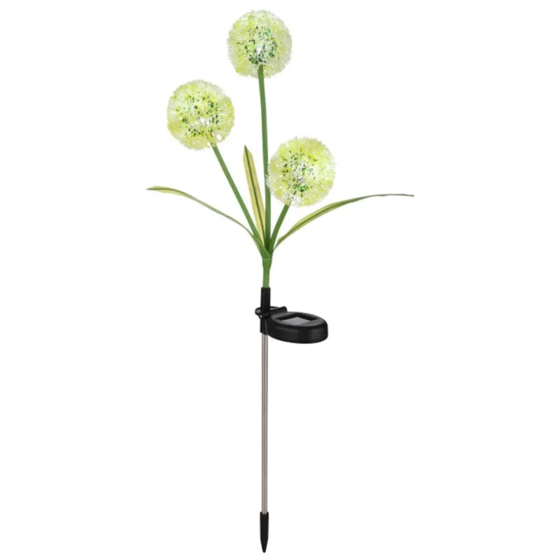 Lampa solarna LED Globo SOLAR 33599G 3x0,06W zielona stojąca IP44 75 cm do ogrodu tarasu i ścieżek - Dostępne od ręki