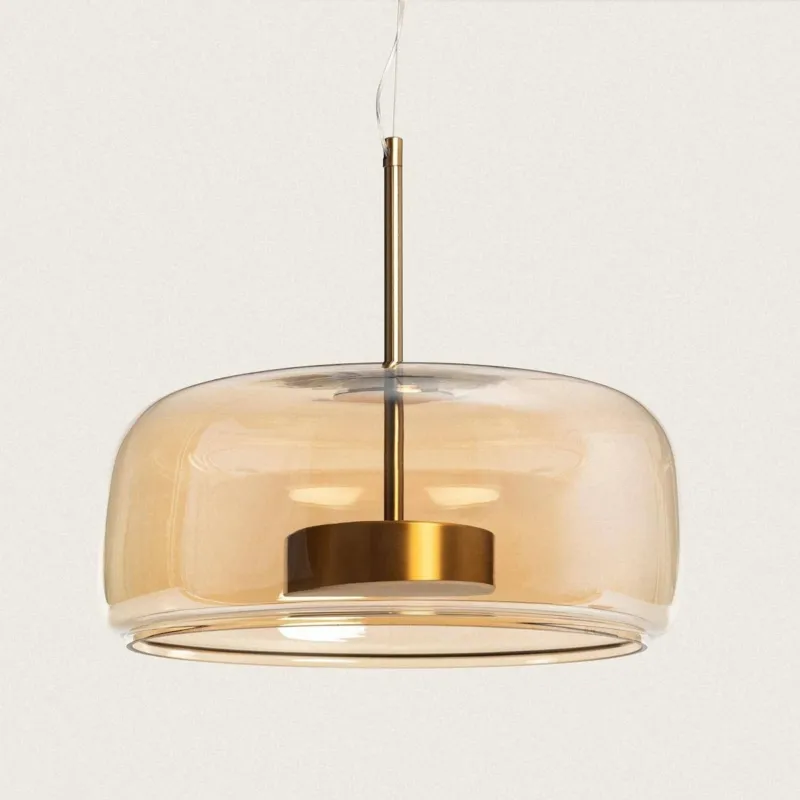 Kup teraz Lampa Wisząca LED 7W Metal i Szkło Aba -