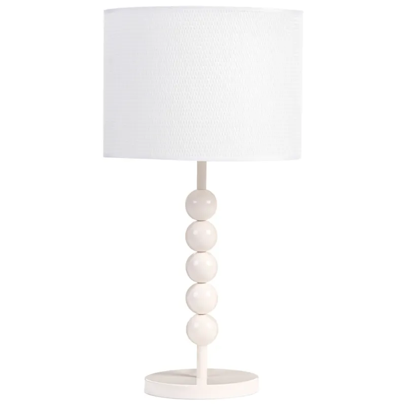 Lampa stołowa LOKY Metal Biały - Wysoka jakość