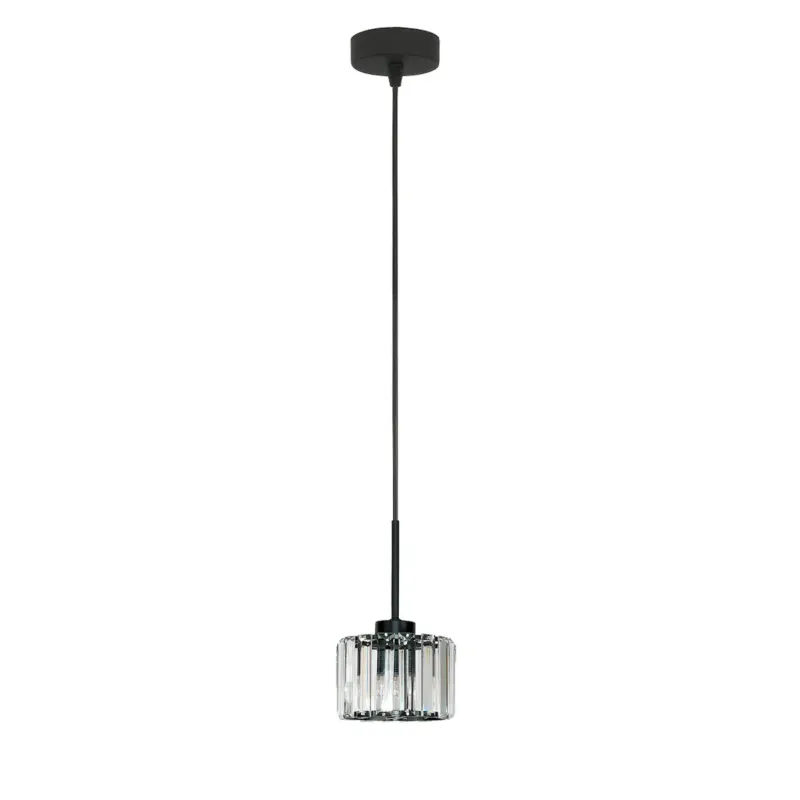 Okazja lampa wisząca pojedyncza edylit ze szklanym kloszem nad stół -