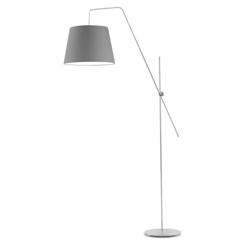 Bestseller Lampa stojąca podłogowa przegubowa regulowana z abażurem stożek MODERN -
