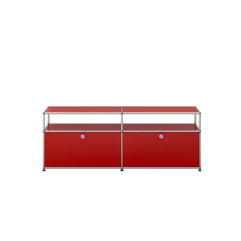 Kredens niski Haller Ruby Red USM Premium