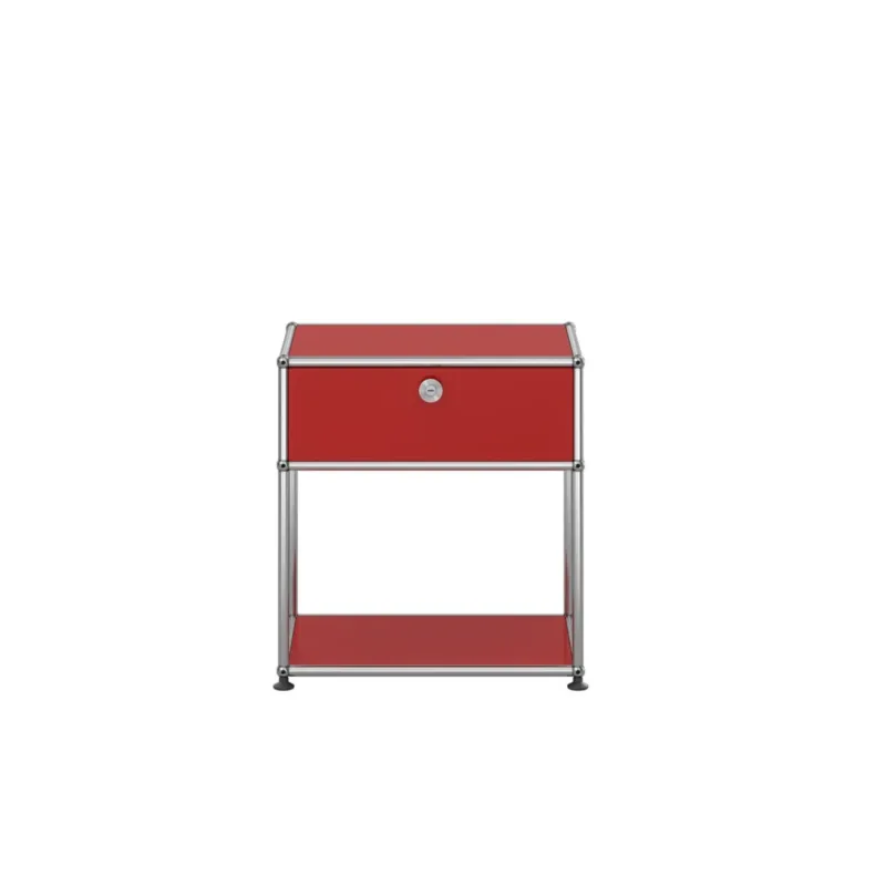 Tylko dziś Stolik nocny Haller Ruby Red USM