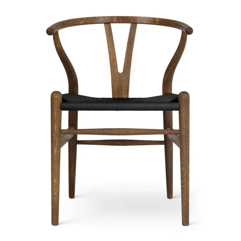 Drewniane krzesło Wishbone CH24 Black Carl Hansen & Søn Super okazja