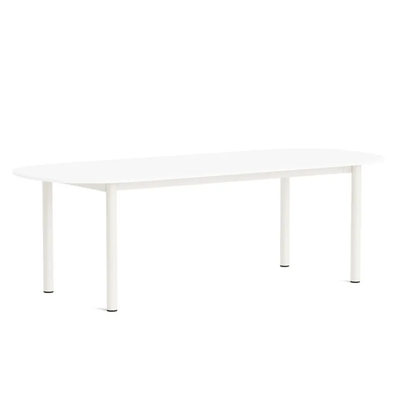 Łatwy zwrot Stół Annex Oblong 240cm Cream White/White HAY