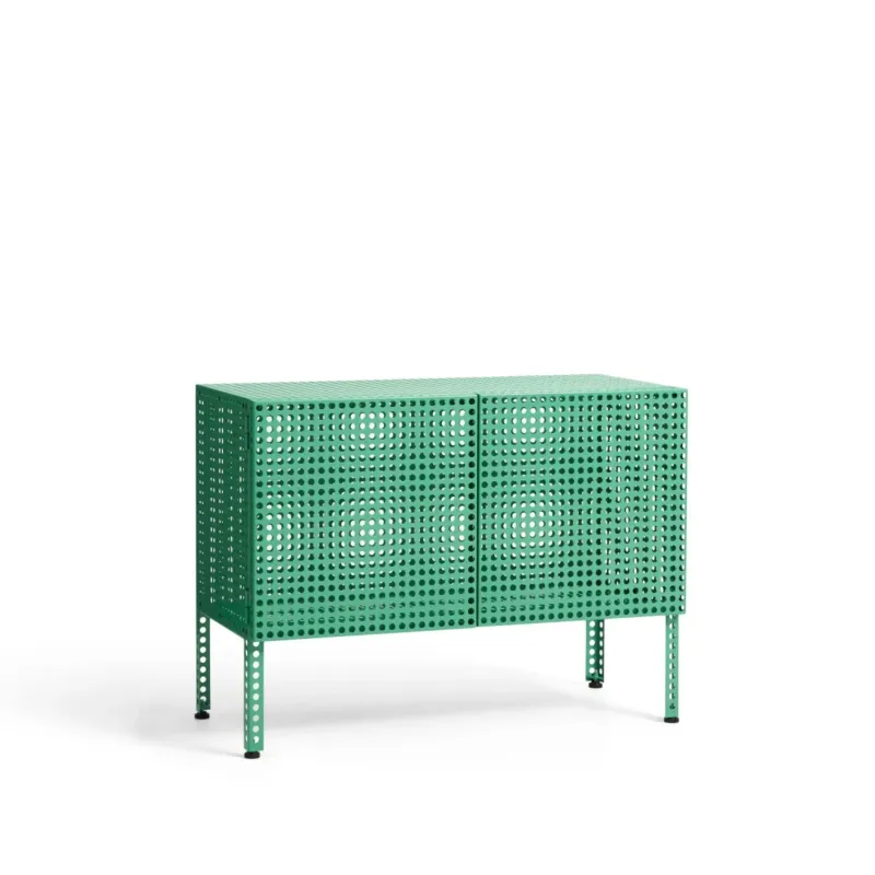Kredens Perforated Cabinet Small Soft Jade HAY Nie przegap