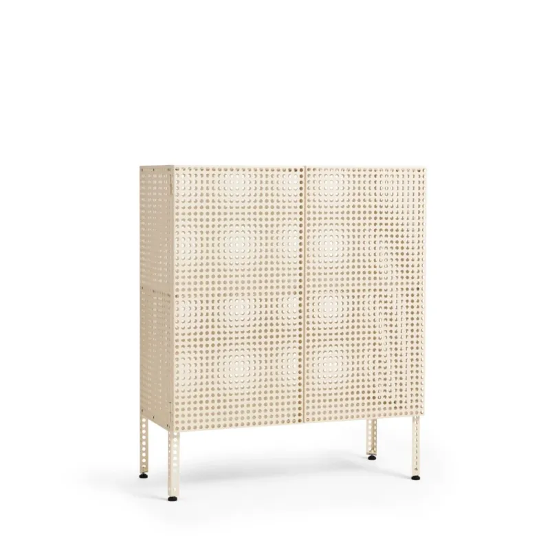 Kredens Perforated Cabinet Medium Eggshell HAY Oferta czasowa