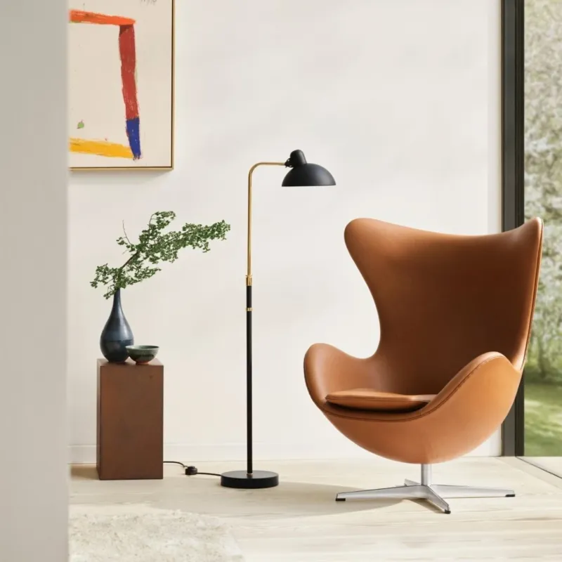 Wysoki fotel obrotowy Egg Fritz Hansen Okazja