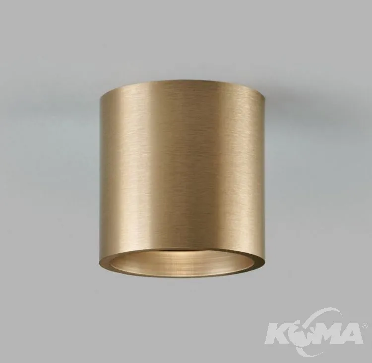 1 oprawa sufitowa led 6W 2700K IP54 złota matowa Ekspresowa dostawa