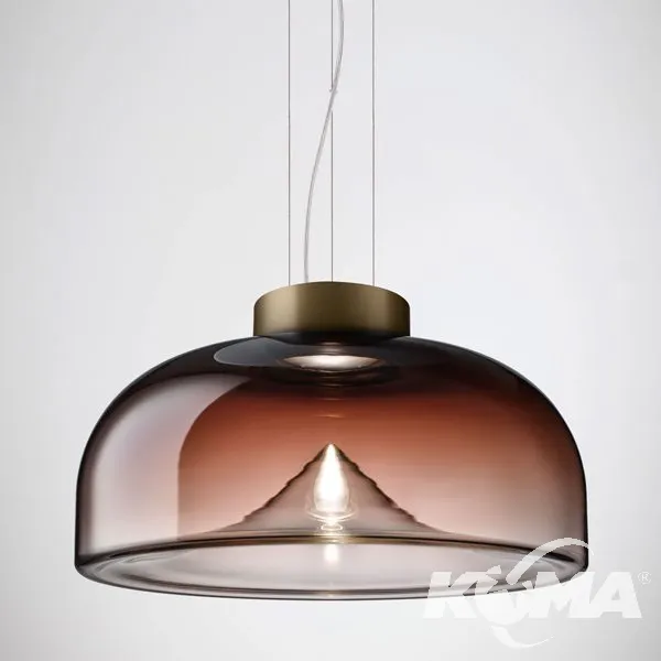Oprawa wisząca led 26,6W 3000K 4060lm ściemnialna patyna/bordo Tylko dziś
