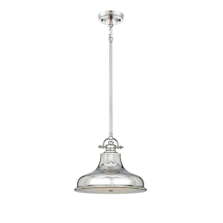 Nie przegap Lampa wisząca 1 x100W E27 cesarskie srebro