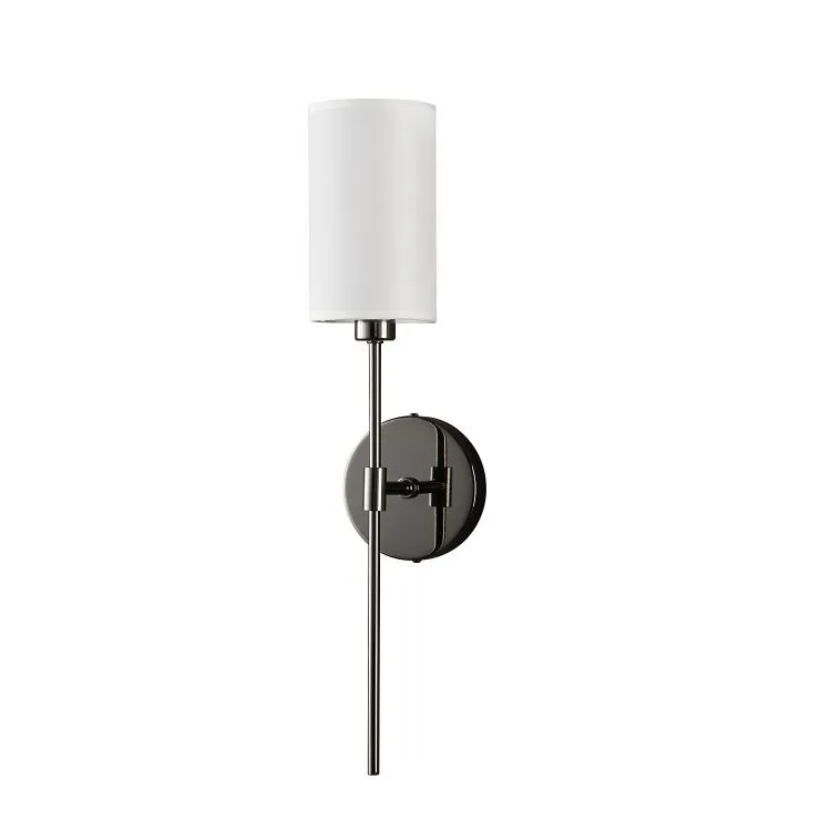 Kinkiet E14 8W czarny połysk Premium
