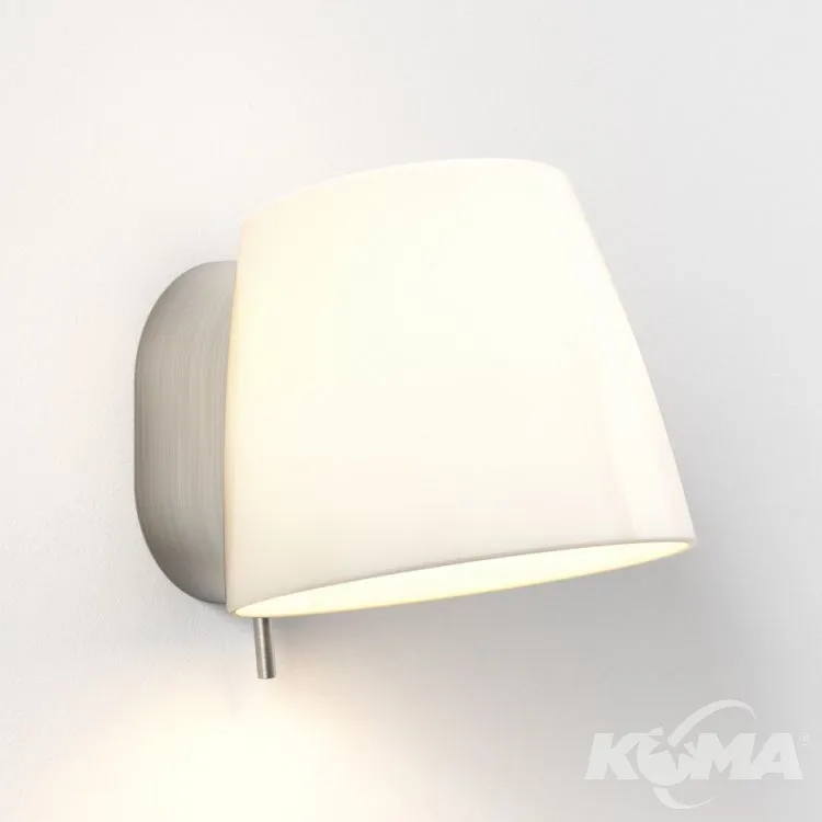 Kinkiet E27 10W nikiel matowy Nowość