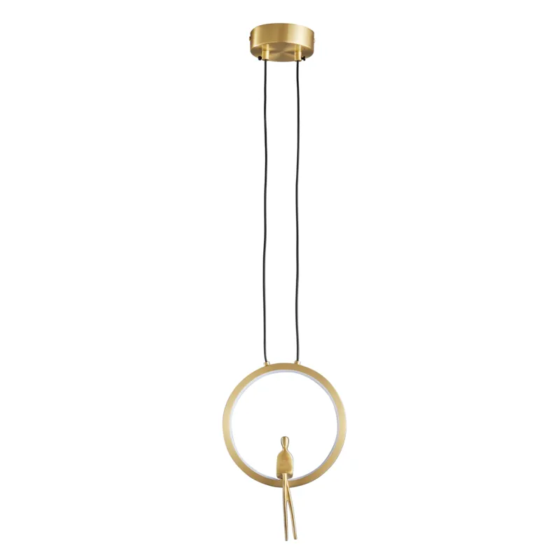 Lampa wisząca Amici ST-D7774 gold Step into Design 1xLED 7W Aluminium Mosiądz Niska cena