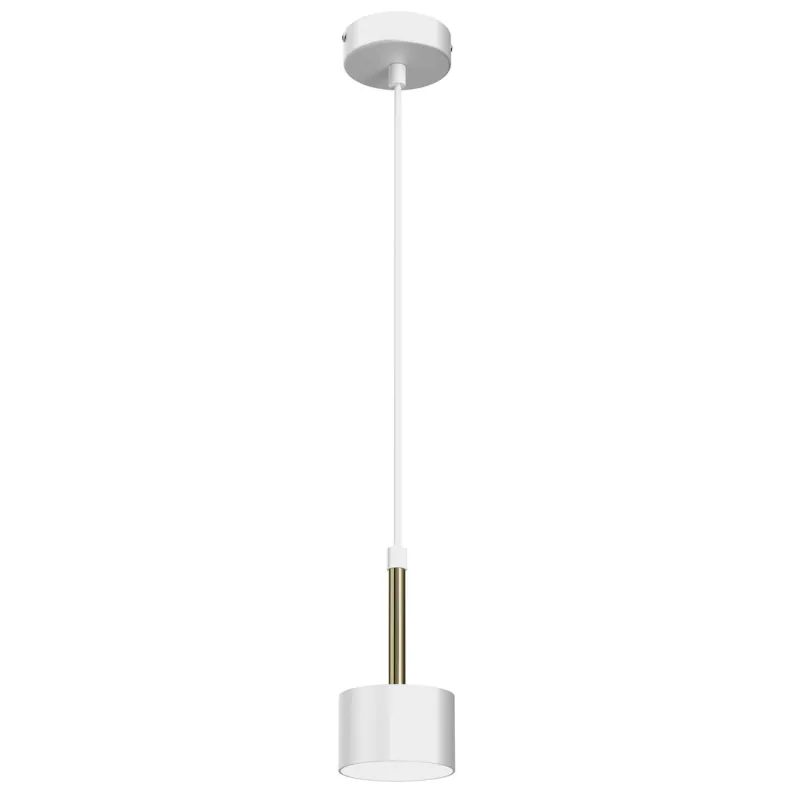 Lampa wisząca ARENA MLP7754 Milagro 1xGX53 Metal Biel / Złoto Ostatnia szansa