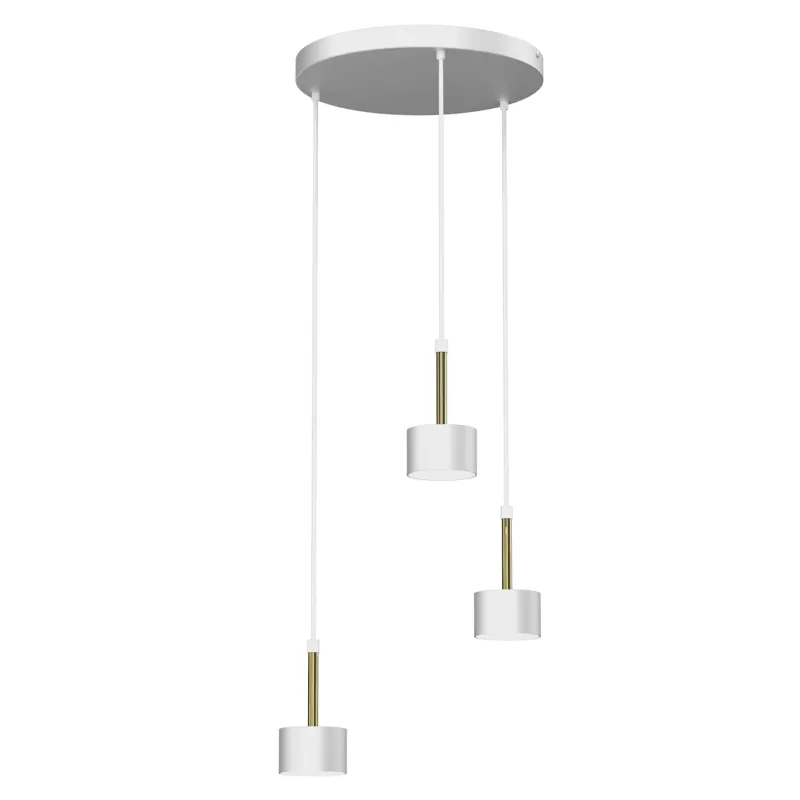 Do wyczerpania zapasów Lampa wisząca ARENA MLP7756 Milagro 3xGX53 Metal Biel / Złoto