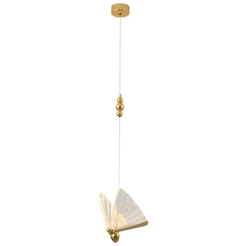 Darmowy zwrot Lampa wisząca Bee Lamp MP0090-1 gold Step into Design 2xLED 4W Metal/Akryl Złoty Połysk
