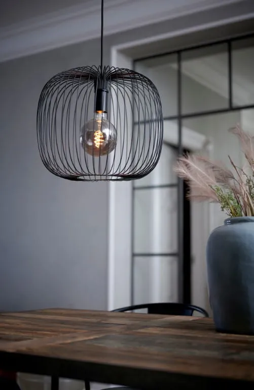 Lampa wisząca BERONI 2213313003 Nordlux 1xE27 60W Metal Czarny Szybka wysyłka