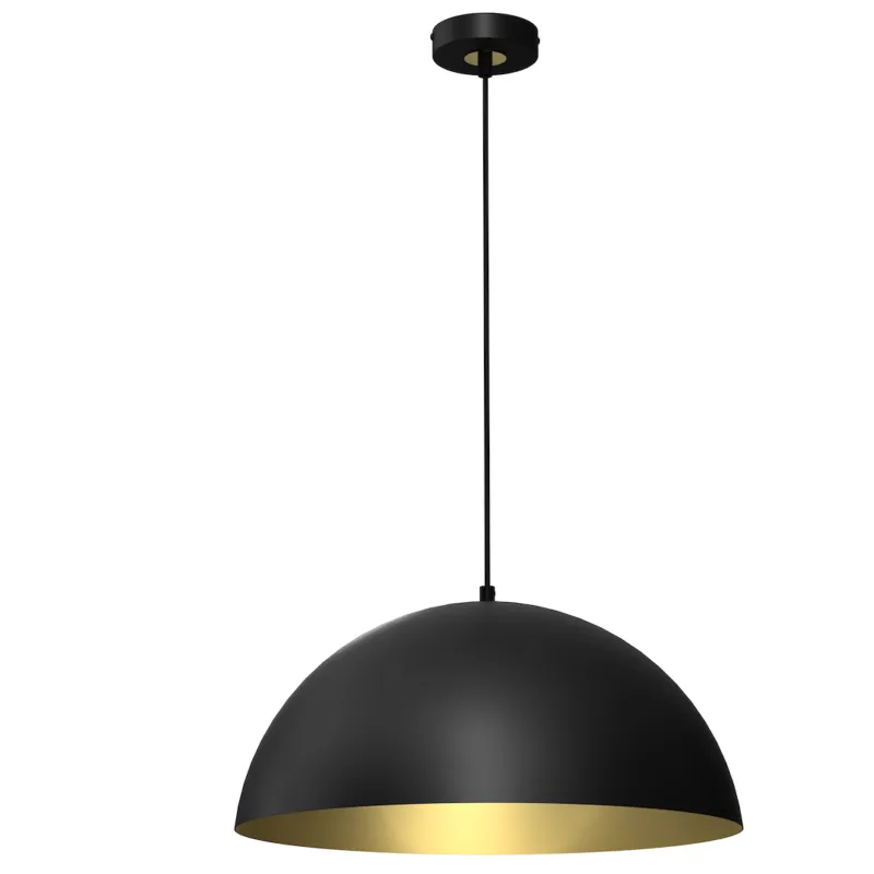 Lampa wisząca BETA MLP7973 Milagro 1xE27 Metal Czarny / Złoty Hit cenowy