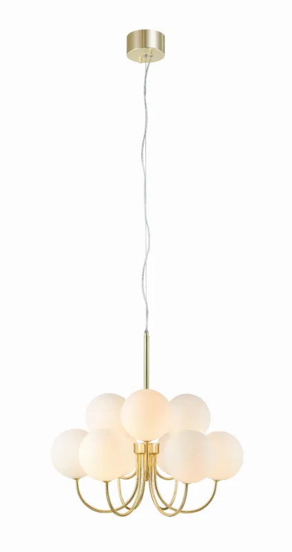 Lampa wisząca Bianco 107994 Markslojd 9xG9 20W Metal Złoto Ostatnie sztuki