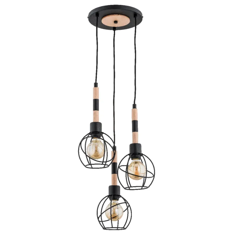 Lampa wisząca Bilbao 61029 Alfa 3xE27 LED Super okazja