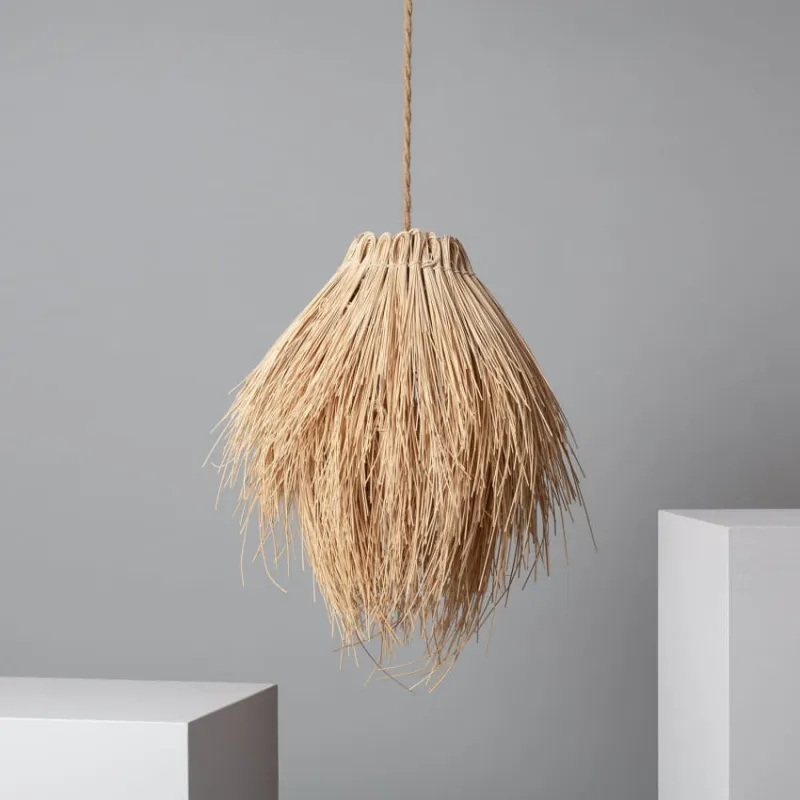 Lampa wisząca Boho ABR-NLW33-BH-E27 Abruzzo 1xE27 20W Rattan Brązowy Niska cena