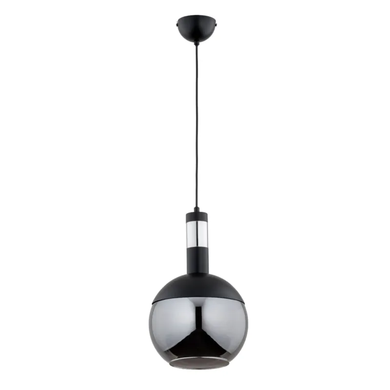 Lampa wisząca Bolso 61238 Alfa 1xE27 LED Metal Czarny - Chrom Zamów dziś