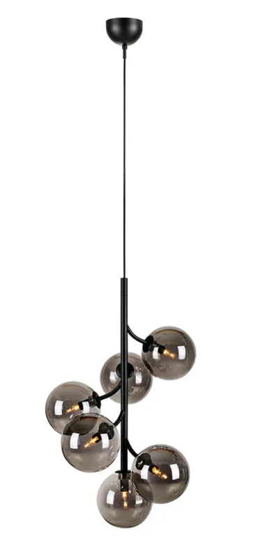 Lampa wisząca Callisto 108108 Markslojd 6xG9 18W Metal Czarny Premium