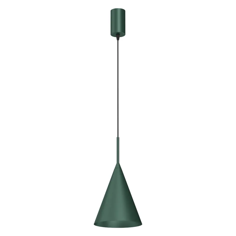 Hit sprzedaży Lampa wisząca CAPITAL MLP0967 Milagro 1xGX53 Metal Butelkowa Zieleń