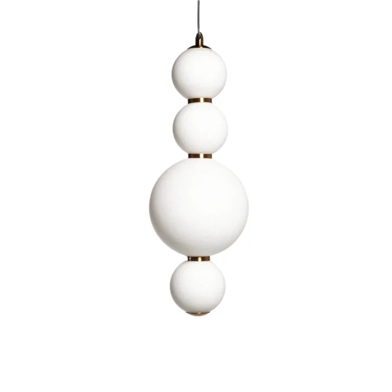 Rabat Lampa wisząca Cavolo ABR-LW-CAV Abruzzo LED Metal, szkło Złoty