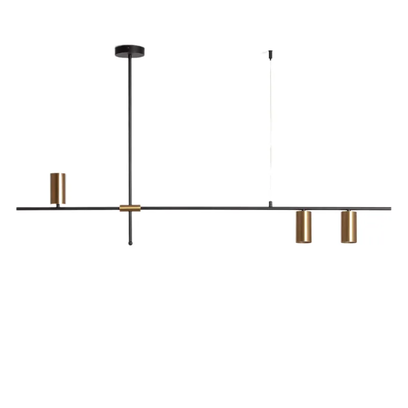 Lampa wisząca Cazzata ABR-LWL-CAZZ-Z Abruzzo 3xGU10 20W Metal Złoty Obniżka ceny